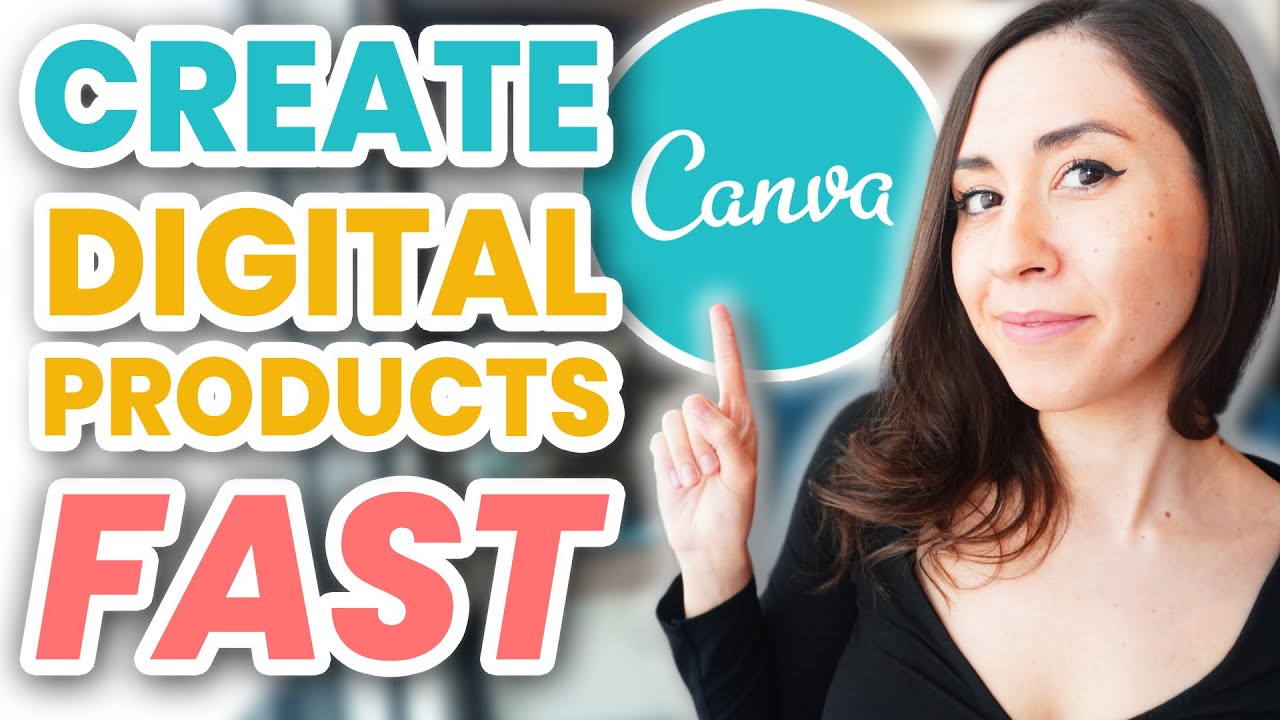 How to Create Digital Products to Sell Online | Printable Planner Canva ...